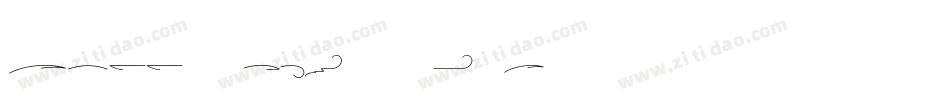 Hillstone swash字体转换